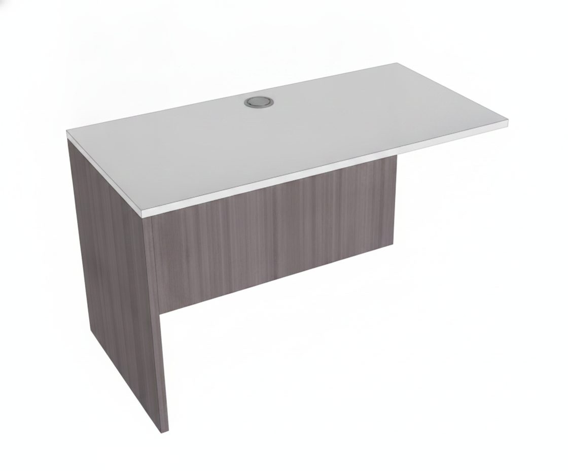 Return CL-106 — 48"W x 24"D, White & Driftwood