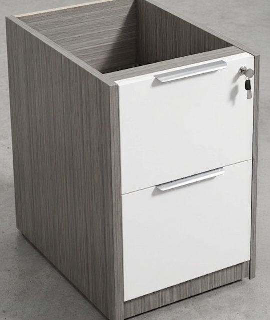 FF Pedestal CL-111, White & Driftwood