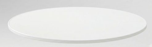 Round Top Table 36″ CL-BT36R, White