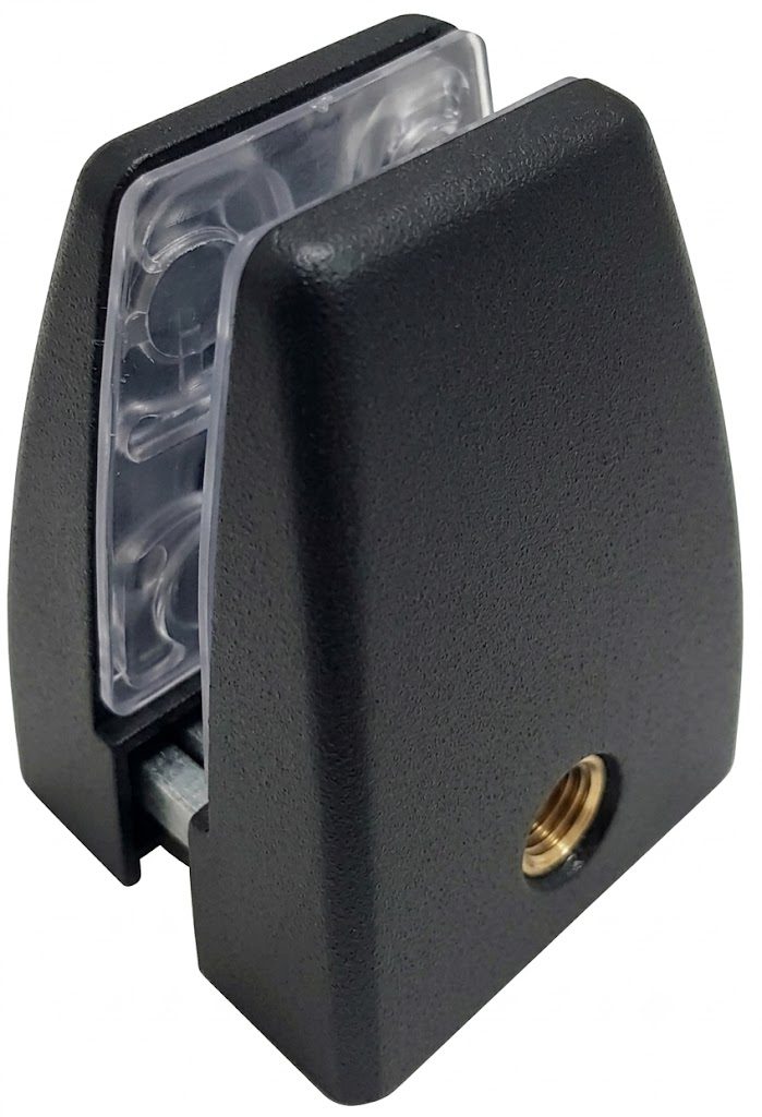 Clamp PE16-CLAMP-BLACK — 1"W x 1.5"D x 2"H, BLACK