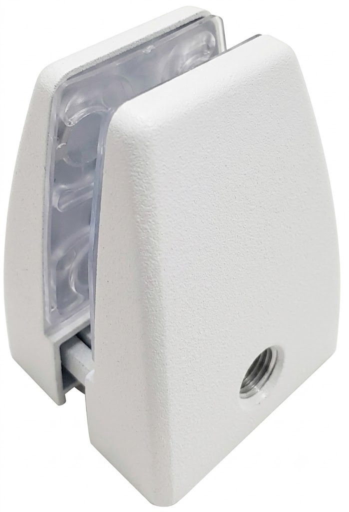 Clamp PE16-CLAMP-WHITE — 1"W x 1.5"D x 2"H, WHITE