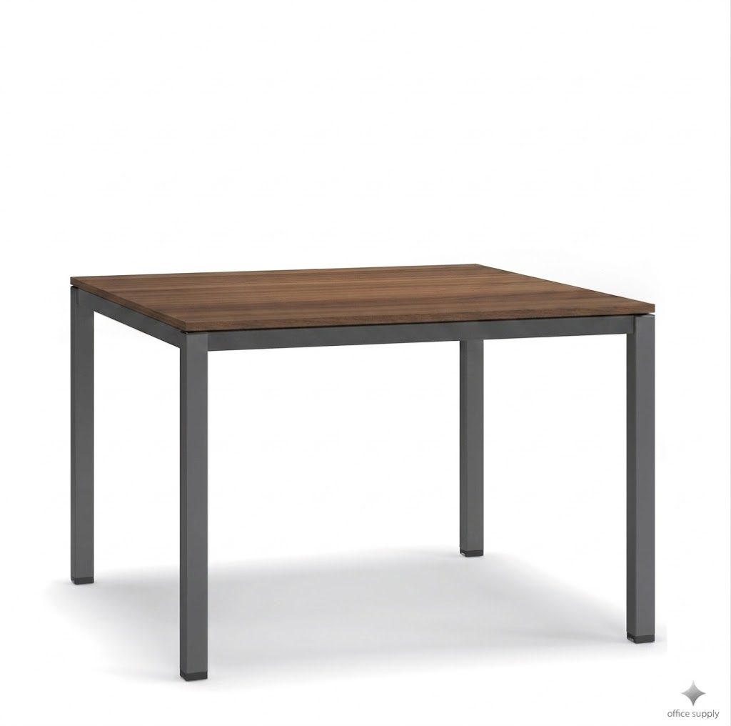 Meeting Table PE16-T0909- ASHOACK — 36"W x 36"D x 29"H, Ash Oak (Graphite Frame)