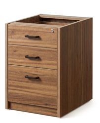 Full Pedestal (FF) WD-111, Walnut/Black