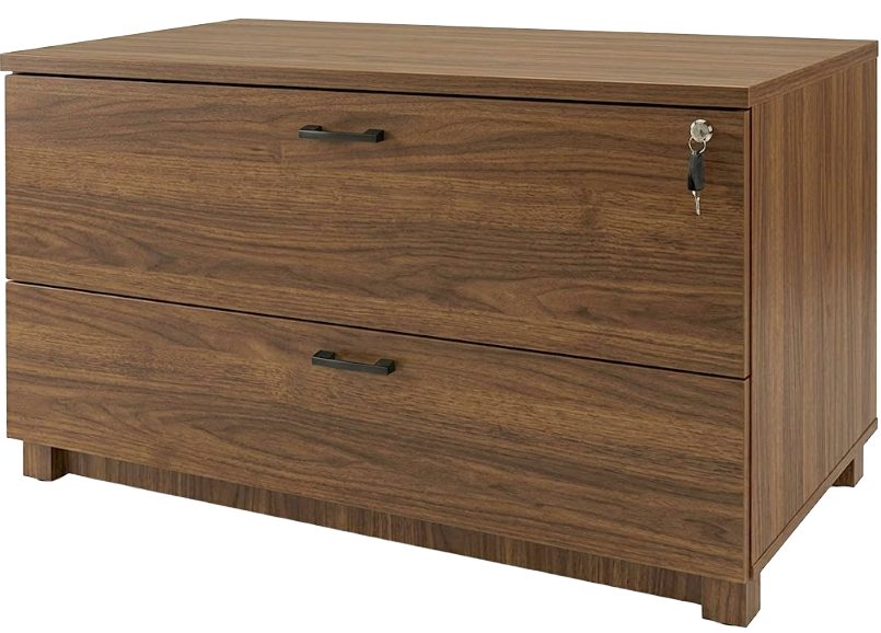 Lateral File Cabinet 36″ w/ Top WD-112, Walnut