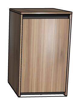 Storage Cabinet (1-Door, Small)